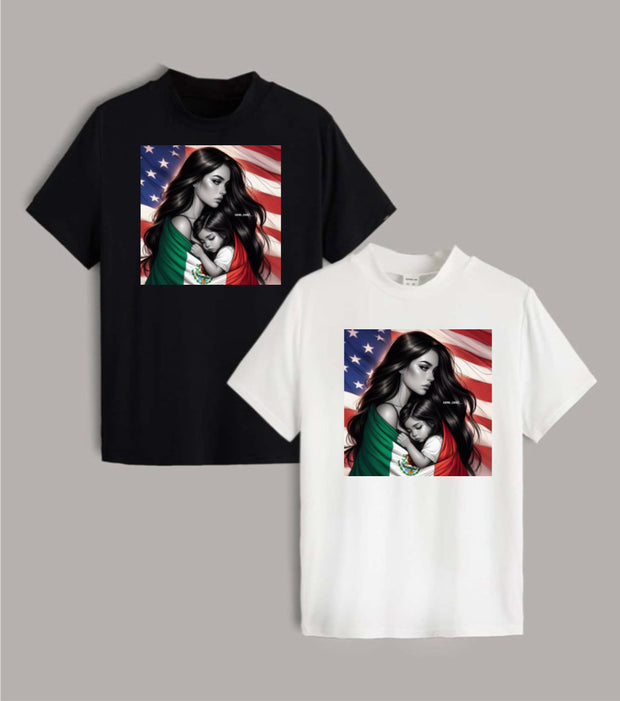 She carries both skies