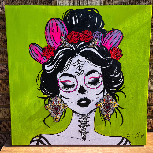 "Reina Catrina" Original Painting