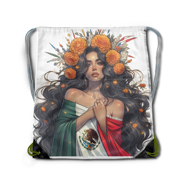 "Latina" Drawstring Backpack