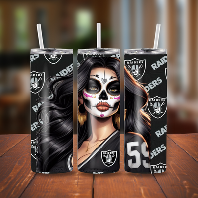 Raiders Catrina Tumbler