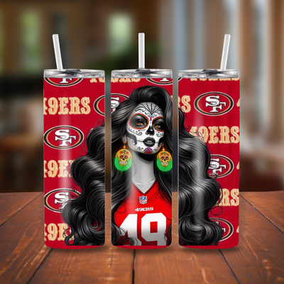 Catrina 49ERS Tumbler