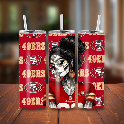 49ERS Chica Tumbler