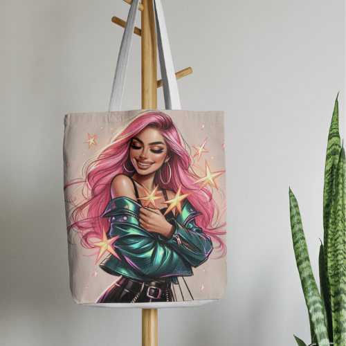 La Luchadora Tote Bag