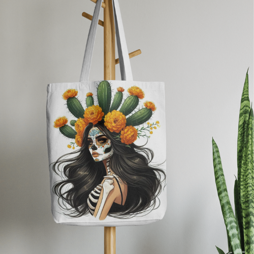 Catrina De Corazon Tote Bag