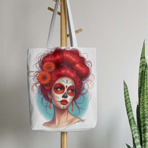 La Catrina Pelirroja Tote Bag