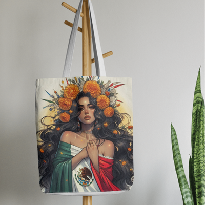 Mujer Mexica Tote Bag